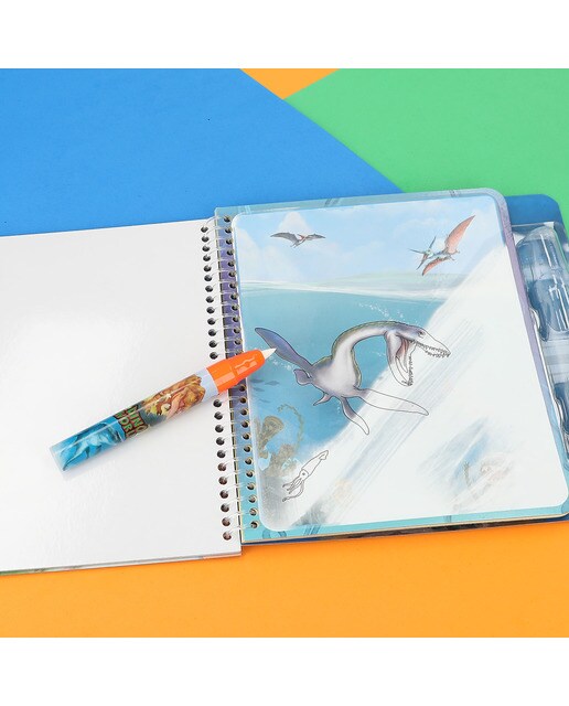 Livro Aqua-Magic Dino World 4