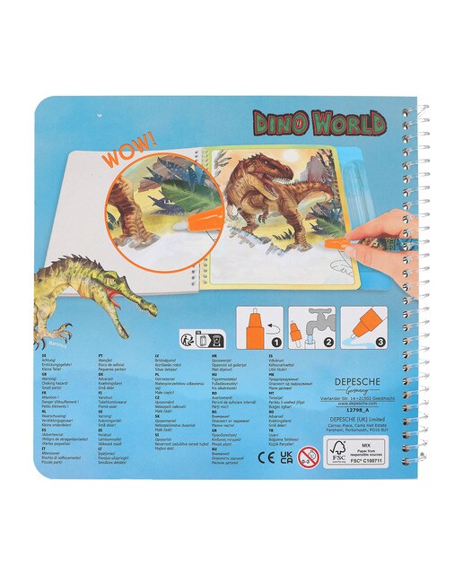 Livro Aqua-Magic Dino World 5