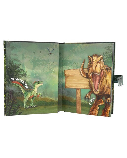 Diário do Dino World codificado por som 4