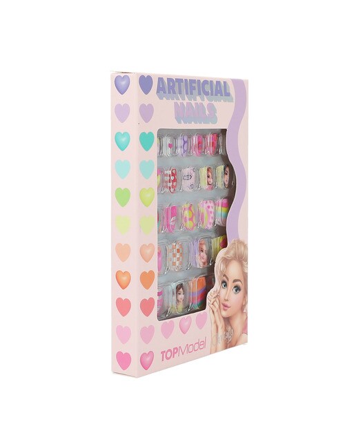 Uñas artificiales planas neón Beauty and Me TOPModel 3