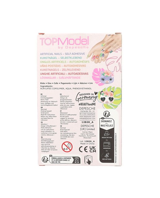 Uñas artificiales puntiagudas Beauty and Me TOPModel 4
