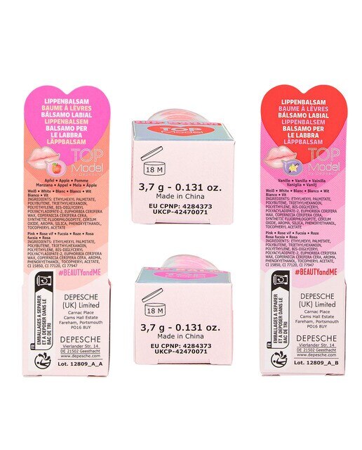 Bálsamo labial coração Beauty and Me TOPModel Sortido-4