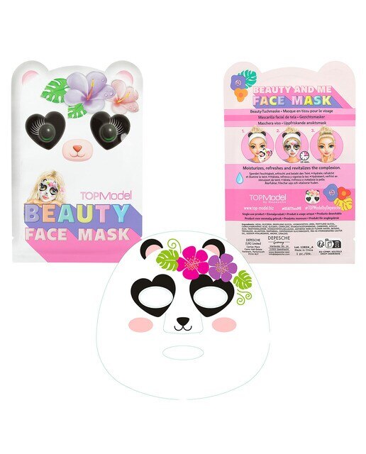 Mascarilla facial animal Beauty and Me TOPModel Surtido-4