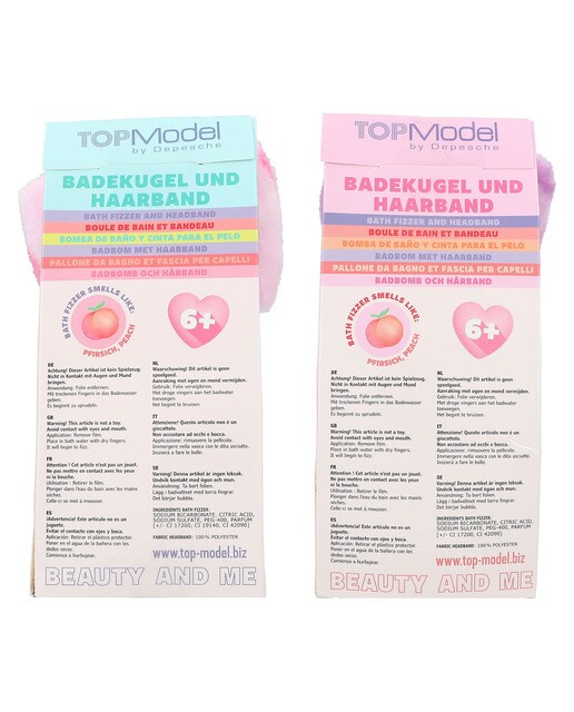 Bomba de banho e fita Beauty and Me TOPModel Sortido-5