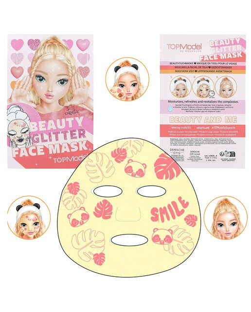 Mascara facial purpurina Beauty and Me TOPModel Sortido-4