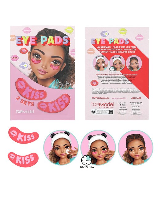 Tapa-olhos estampados Beauty and Me TOPModel Sortido-3