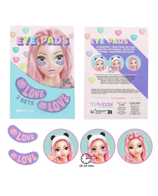 Tapa-olhos estampados Beauty and Me TOPModel Sortido-4