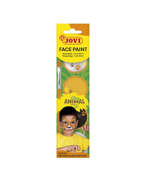 Imagem 0 de Pintura facial ANIMALS - maquilhagem em creme Jovi Multicolor