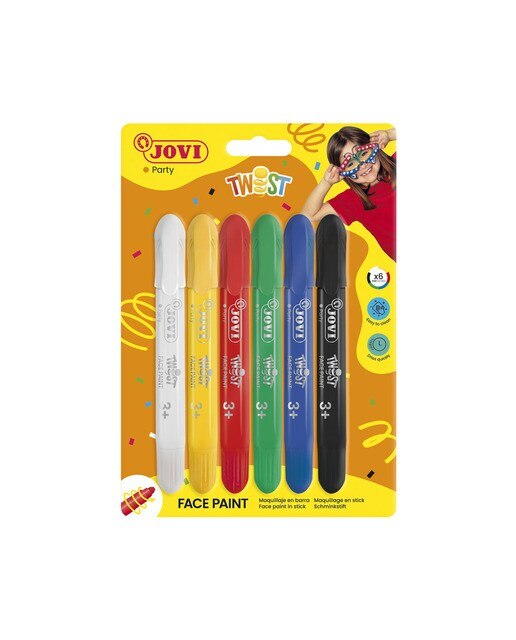 Imagem 0 de TWIST Face Paint - 6 sticks Jovi Multicolor