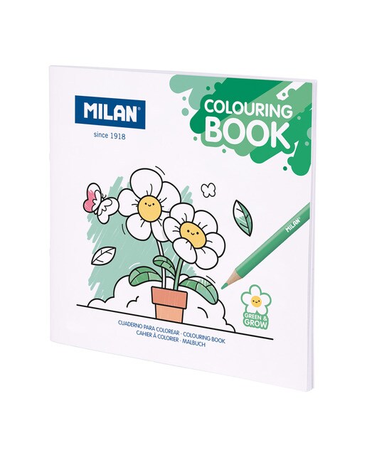 Livro de colorir Green & grow, MILAN Multicolor-1