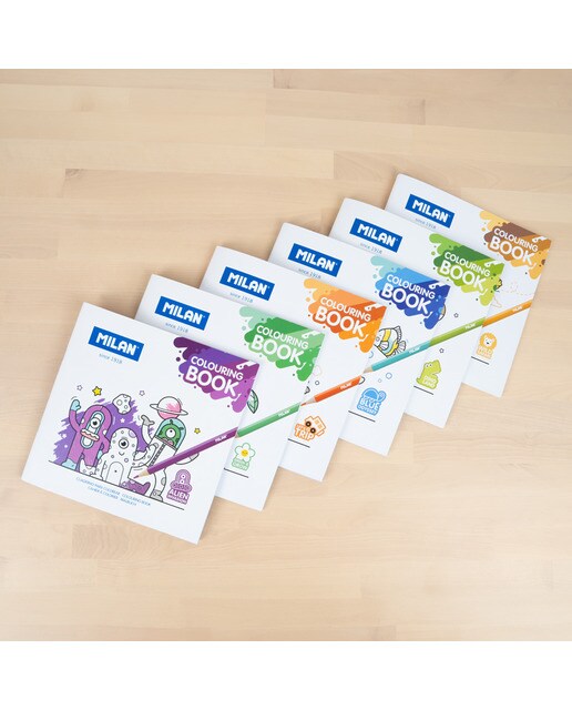 Livro de colorir Lets go trip, MILAN Multicolor-6