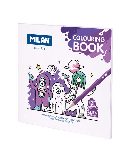 Livro de colorir Alien Invasion, MILAN Multicolor-1
