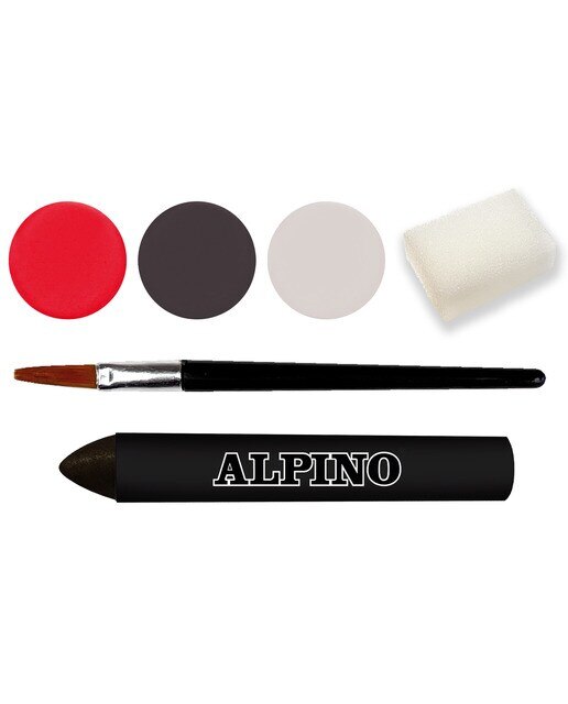 Conjunto de caraterização aqua make up vampiro Alpino 2