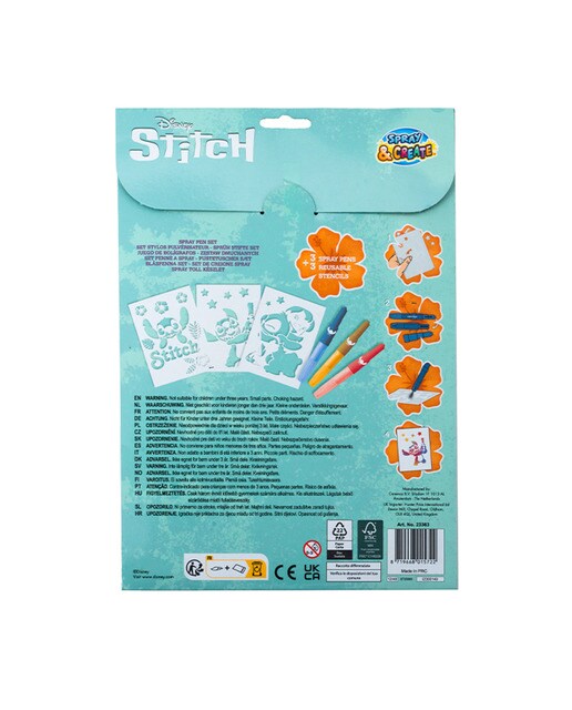 Set de Aerografos STITCH Canenco 2