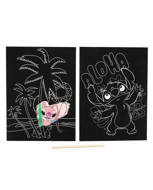 Poster Rasca y Descubre Stitch 2 ud Canenco 2