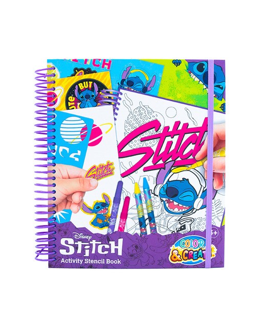 Libro de Dibujo y Actividades Stitch Canenco 1