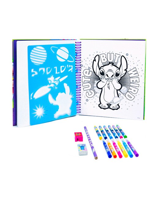 Libro de Dibujo y Actividades Stitch Canenco 2