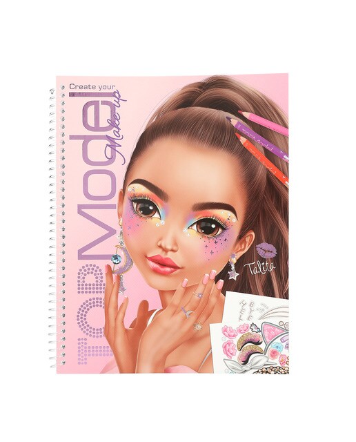 Livro de colorir de maquilhagem TOPModel 2