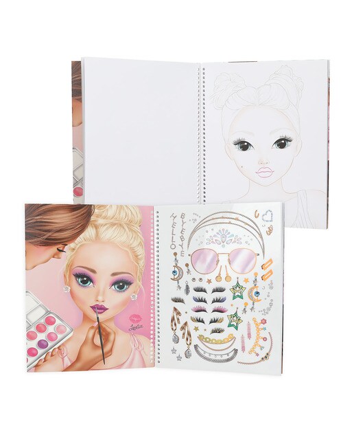 Livro de colorir de maquilhagem TOPModel 3