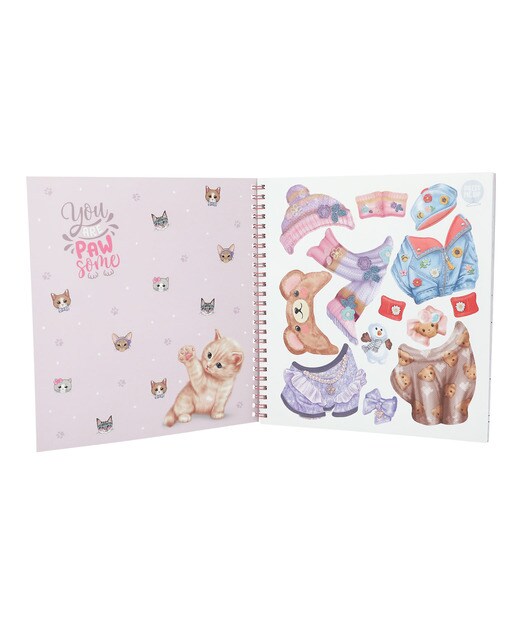 Livro para colorir TOPModel Kitty 4
