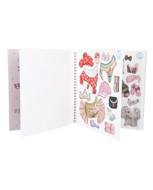 Livro para colorir TOPModel Kitty 5