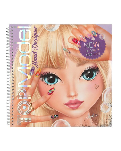 Livro para colorir com desenho à mão TOPModel 2