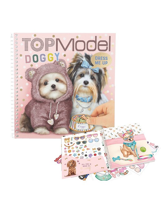 Caderno dress me up Doggy TOPModel 1
