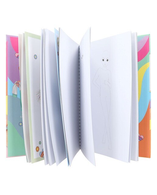 Livro de colorir com cores TOPModel 5