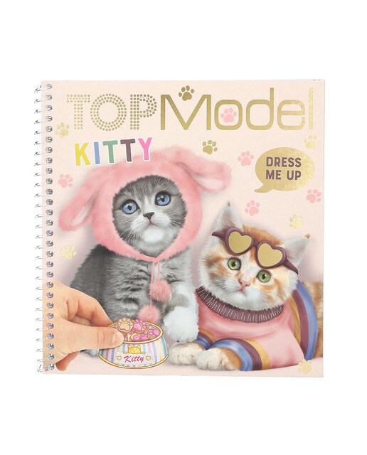 Caderno dress me up Kitty TOPModel 2