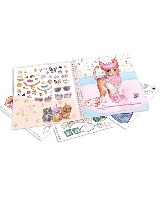 Caderno dress me up Kitty TOPModel 3