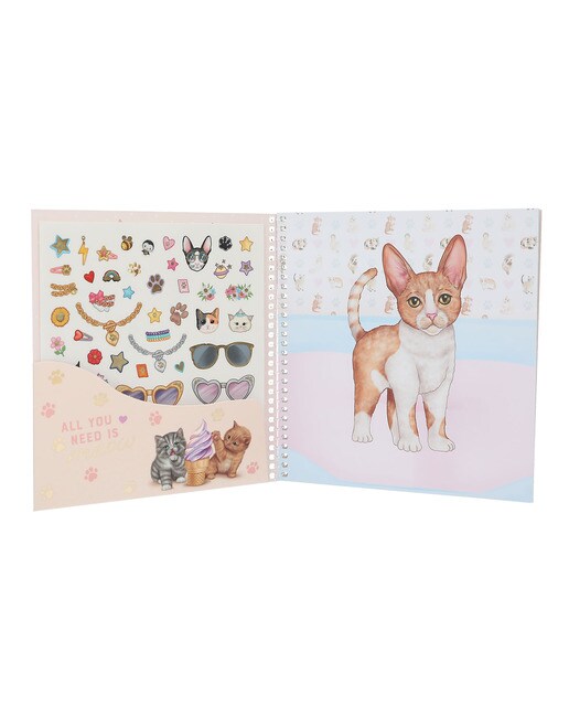 Caderno dress me up Kitty TOPModel 4