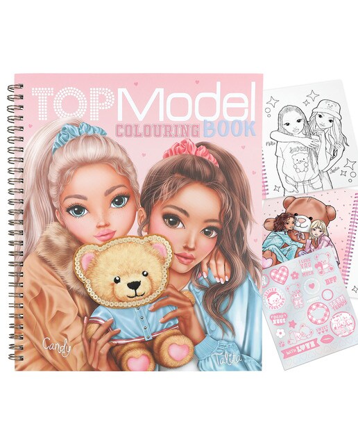 Livro de colorir TOPModel 1