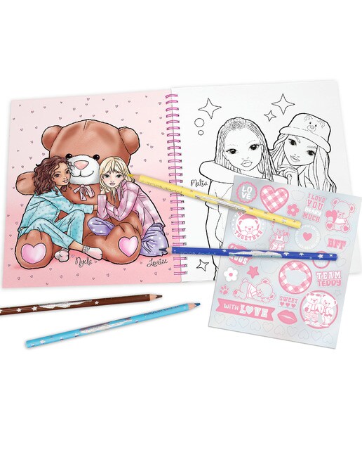 Livro de colorir TOPModel 3