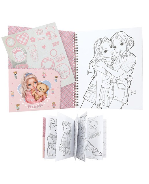 Livro de colorir TOPModel 4