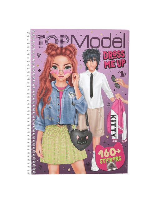 Caderno dress me up  grande TOPModel 2