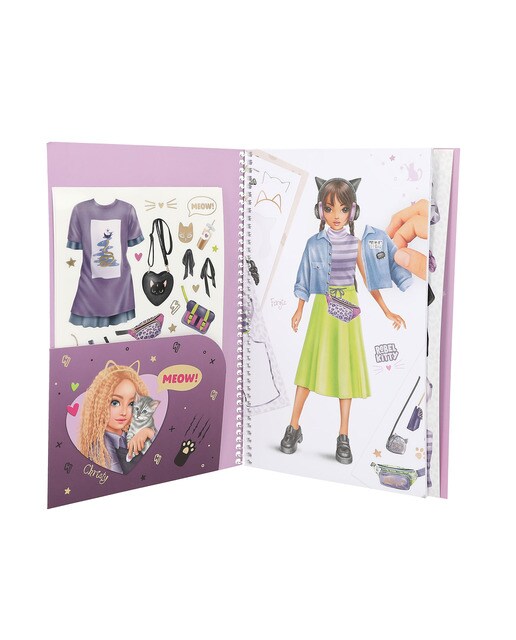 Caderno dress me up  grande TOPModel 3