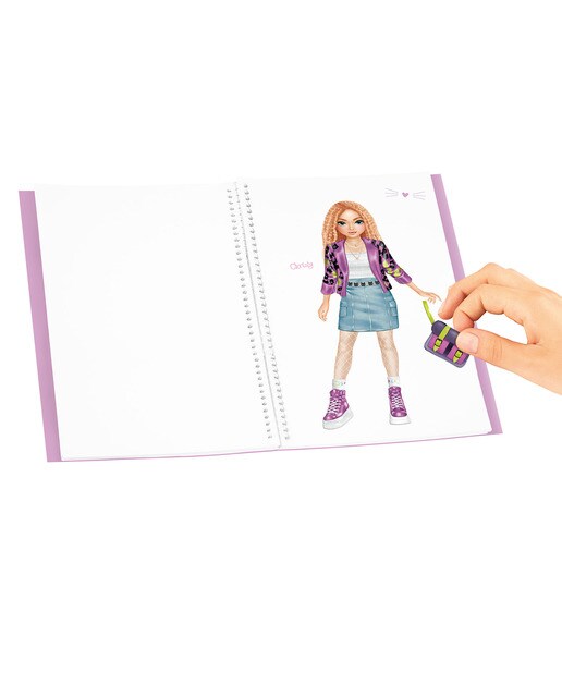 Caderno dress me up  grande TOPModel 5