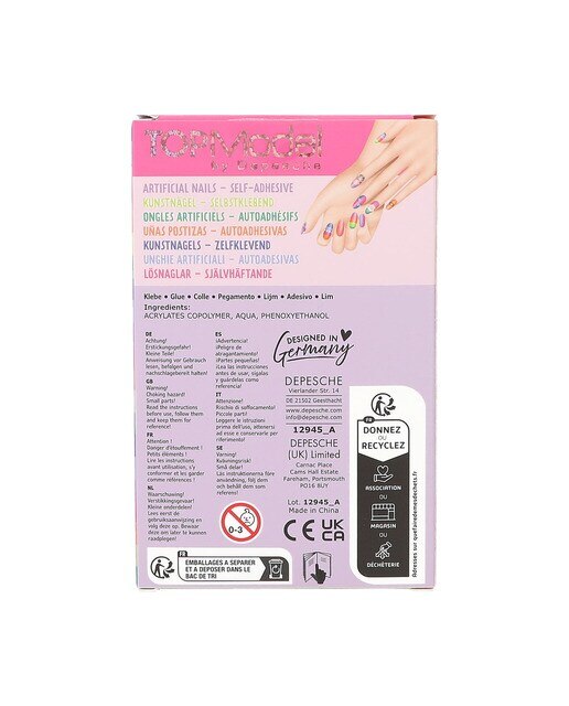 Unhas artificiais pontiagudas TOPModel 5