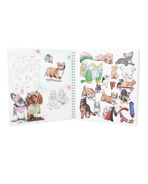 Livro de colorir Doggy TOPModel 5