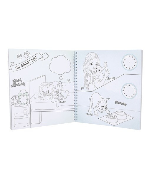 Livro de colorir Doggy TOPModel 6