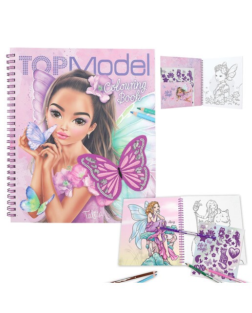 Livro de lantejoulas TOPModel 1
