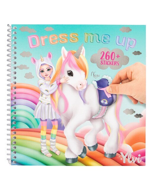 Libro dress me up unicornio Ylvi 2