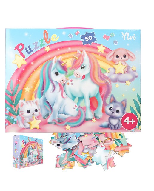 Imagem 0 de Puzzle 50 peças unicórnio Ylvi