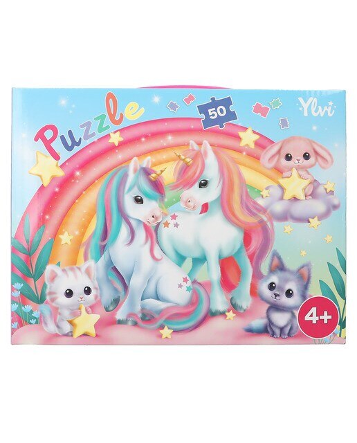 Puzzle 50 peças unicórnio Ylvi 2