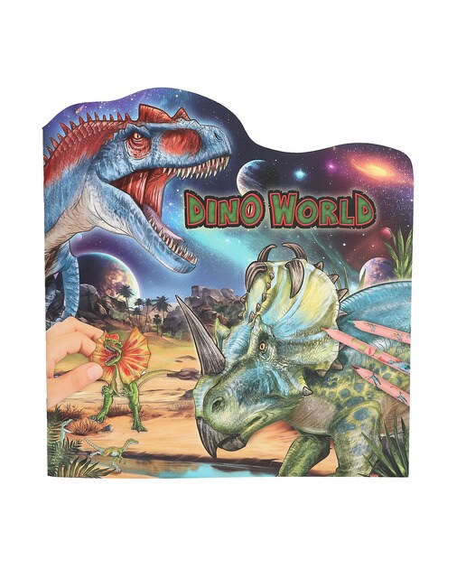 Livro para colorir Dino World 2