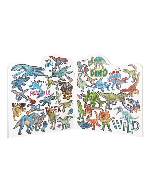 Livro para colorir Dino World 3