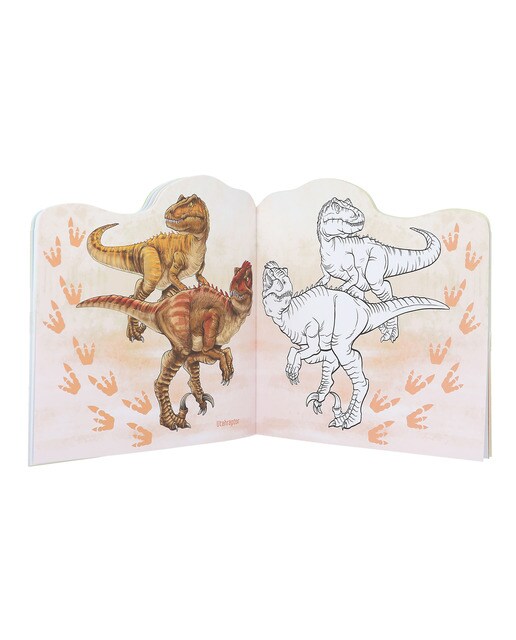 Livro para colorir Dino World 4