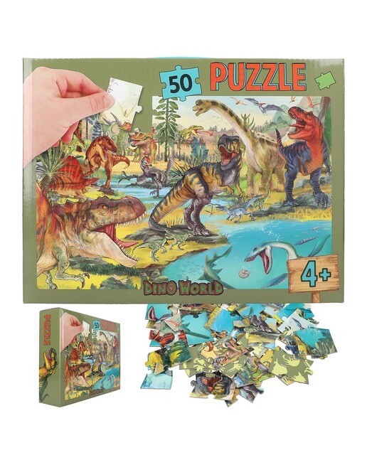 Imagem 0 de Puzzle 50 peças Dino World