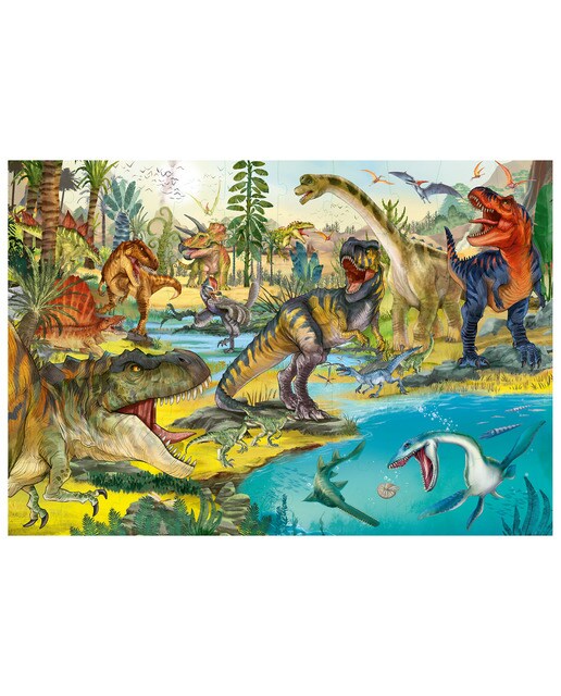Puzzle 50 peças Dino World 4