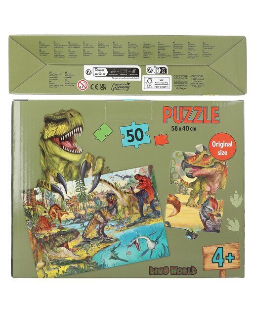 Puzzle 50 peças Dino World 6